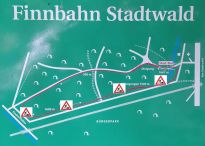 Karte der Baumpflegearbeiten an der Finnbahn 