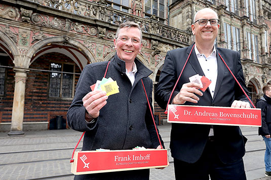 Prominenten Losverkauf