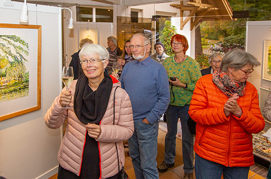Impressionen von der Ausstellungseröffnung Impressionen von der Ausstellungseröffnung
